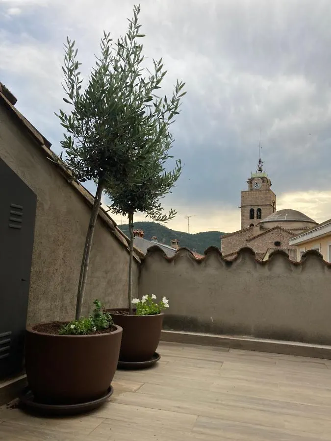 Apartamento Centrico Con Wifi Y Climatizado De 1 Habitacion Y Sofa-Cama Para 3 Personas Santa Coloma De Farners Apartment